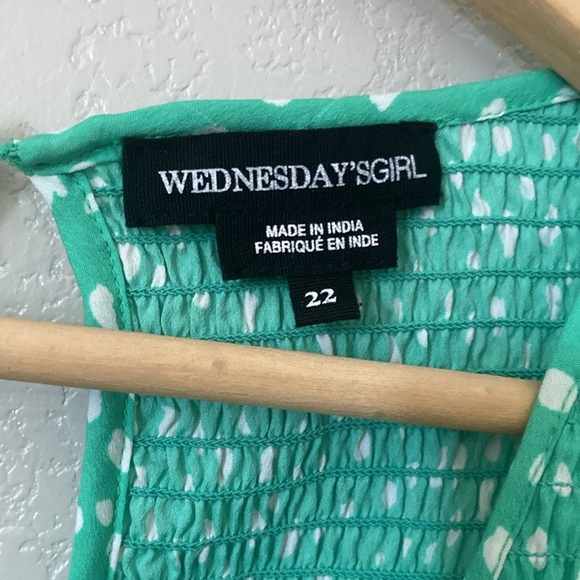 Wednesday's Girl Curve shirred bust relaxed jumpsuit  Size 22 - Picture 6 of 9